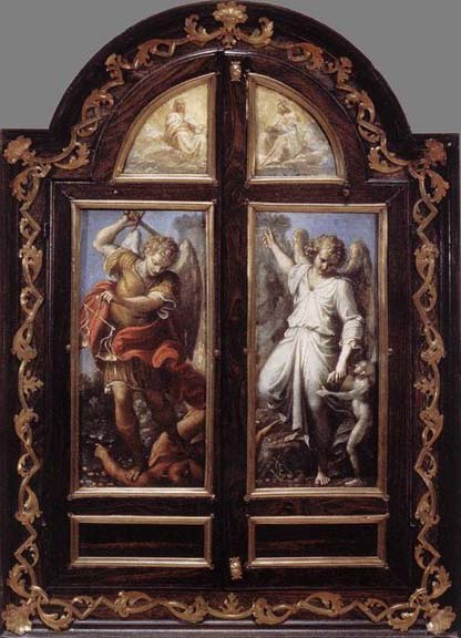 CARRACCI, Annibale Triptych